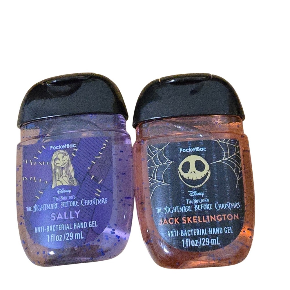 Bath & Body Works Nightmare Before Christmas Jack & Sally PocketBac Set 1oz 2pk